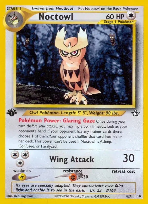 Noctowl - 42/111 - Neo Genesis
