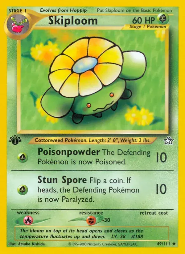 Skiploom - 49/111 - Neo Genesis