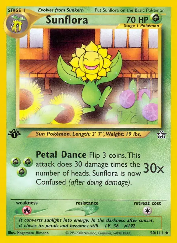 Sunflora - 50/111 - Neo Genesis