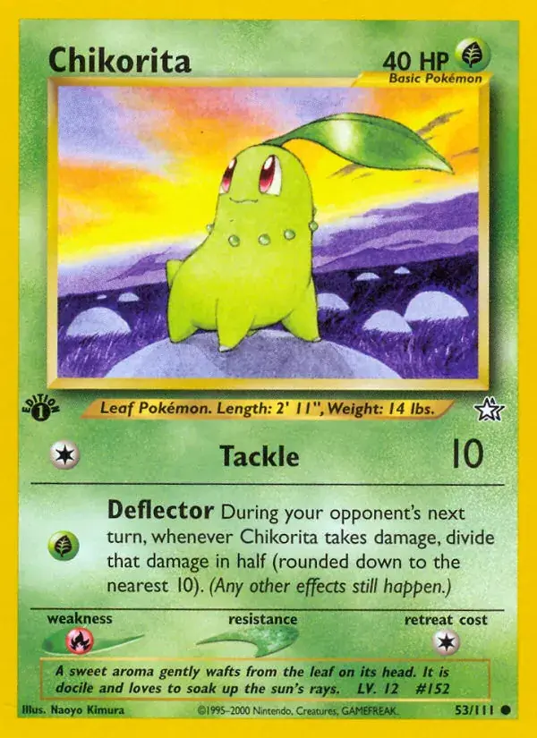 Chikorita - 53/111 - Neo Genesis