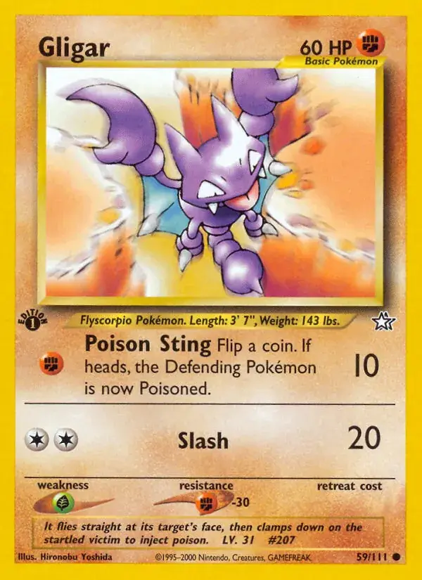 Gligar - 59/111 - Neo Genesis