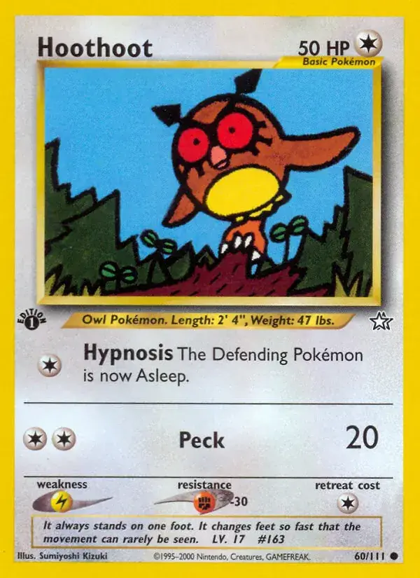 Hoothoot - 60/111 - Neo Genesis
