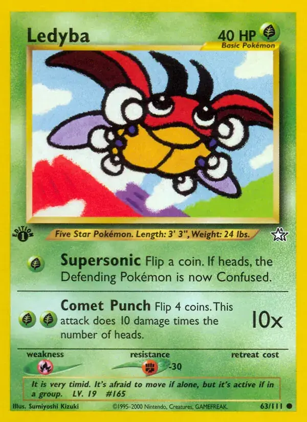 Ledyba - 63/111 - Neo Genesis