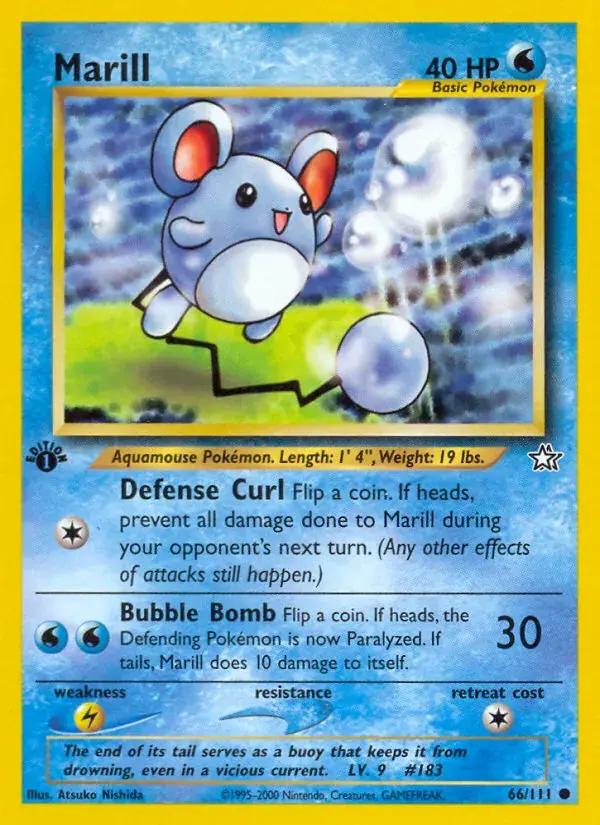 Marill - 66/111 - Neo Genesis