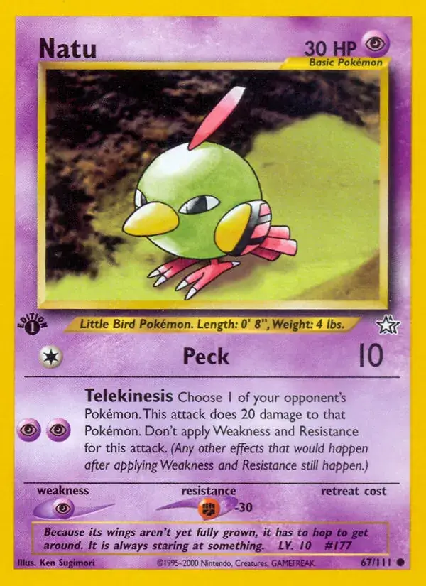Natu - 67/111 - Neo Genesis