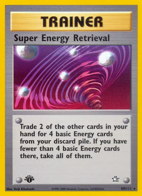 Super Energy Retrieval - 89/111 - Neo Genesis