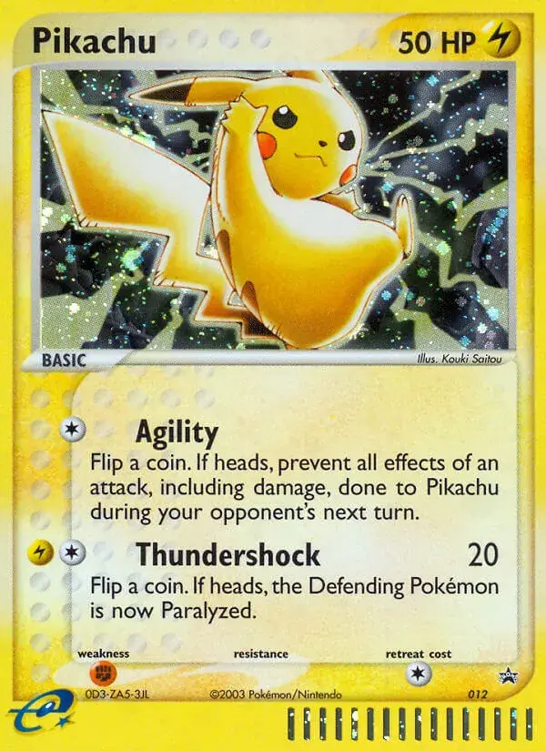 Pikachu - 12/40 - Promo Nintendo