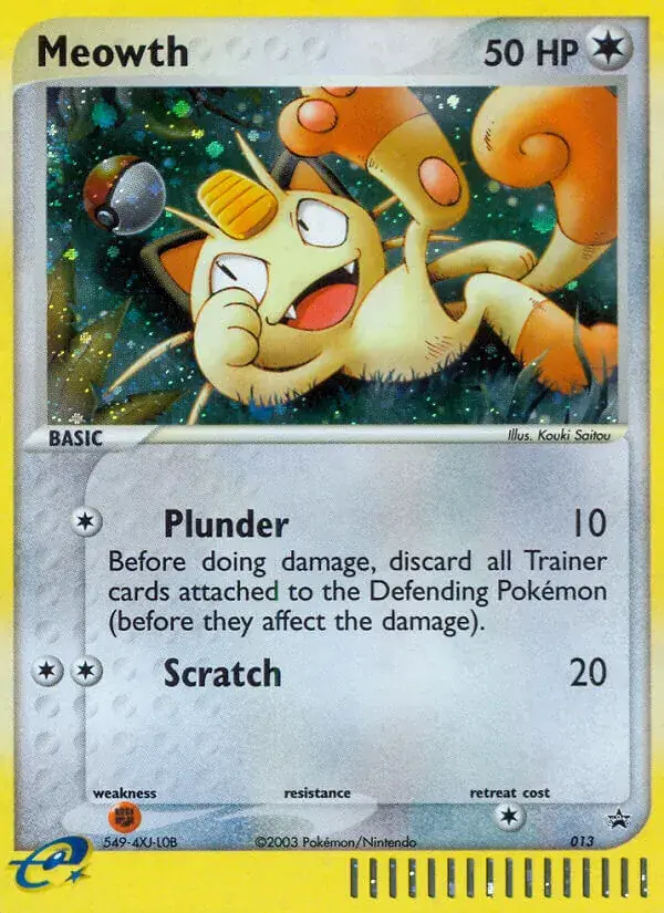Meowth - 13/40 - Promo Nintendo