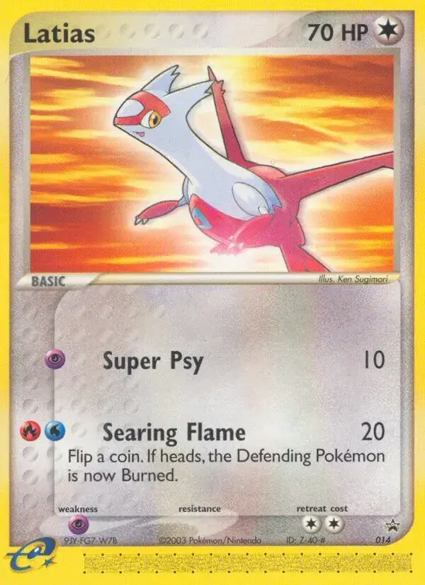 Latias - 14/40 - Promo Nintendo