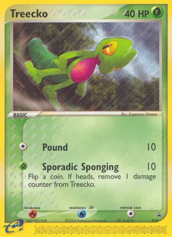 Treecko - 16/40 - Promo Nintendo