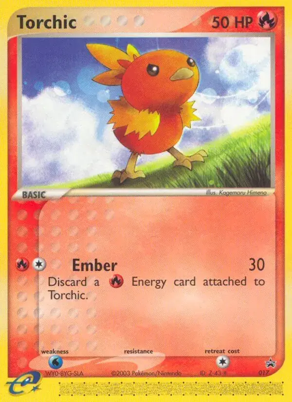 Torchic - 17/40 - Promo Nintendo