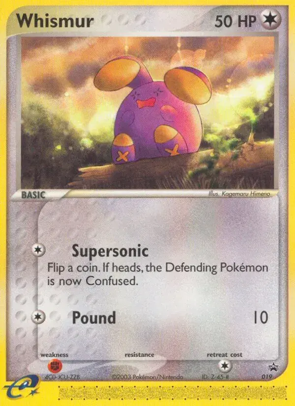 Whismur - 19/40 - Promo Nintendo