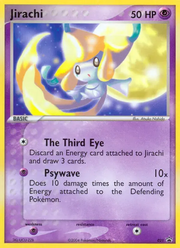 Jirachi - 21/40 - Promo Nintendo