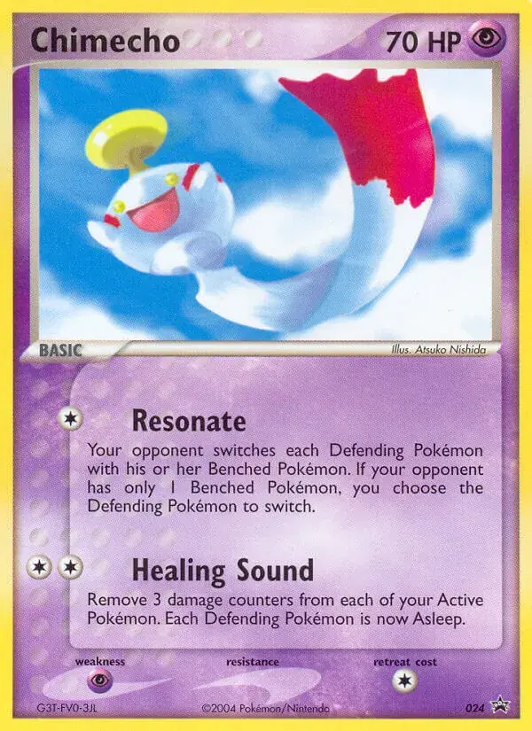 Chimecho - 24/40 - Promo Nintendo