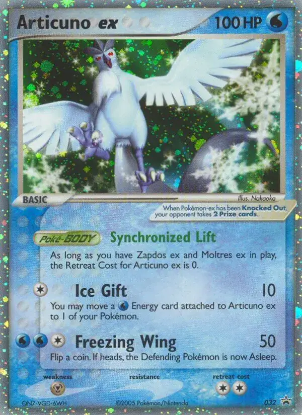 Artikodin ex - 32/40 - Promo Nintendo