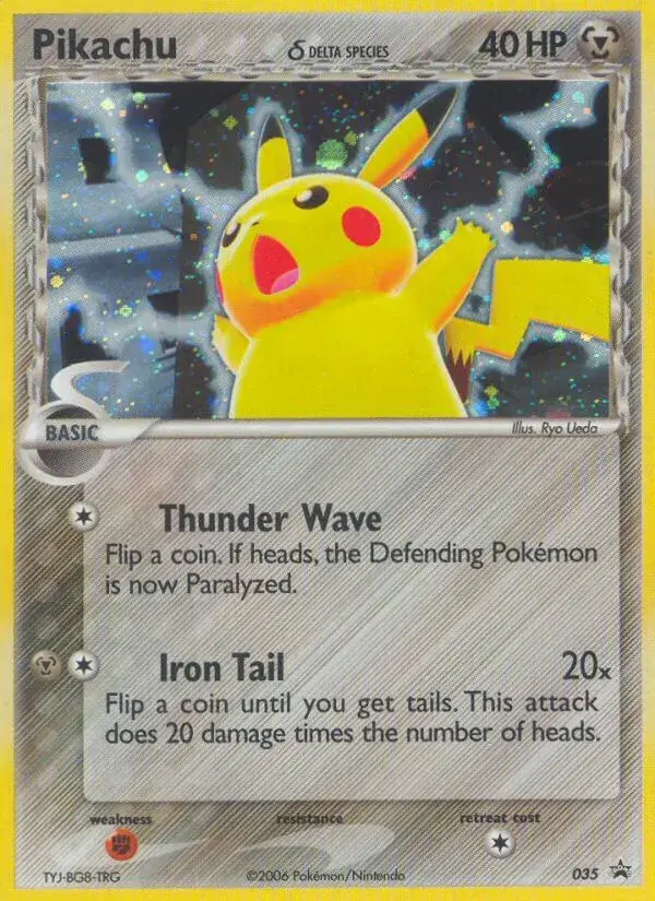 Pikachu δ - 35/40 - Promo Nintendo