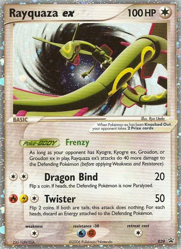 Rayquaza ex - 39/40 - Promo Nintendo