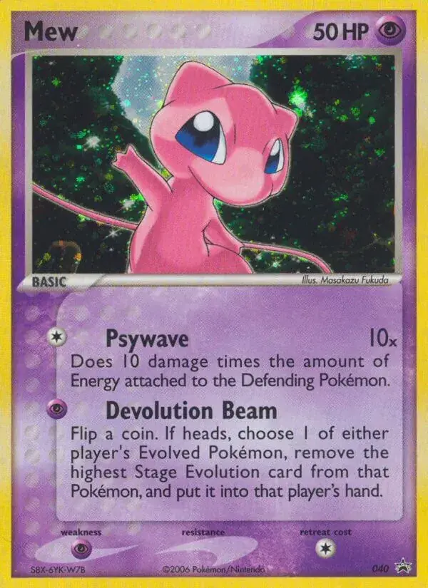 Mew - 40/40 - Promo Nintendo