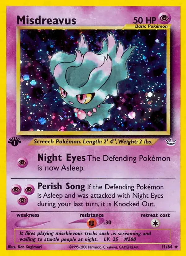 Misdreavus - 11/66 - Neo Revelation