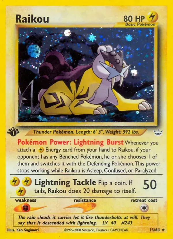 Raikou - 13/66 - Neo Revelation
