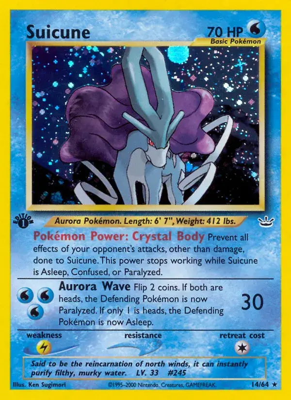 Suicune - 14/66 - Neo Revelation