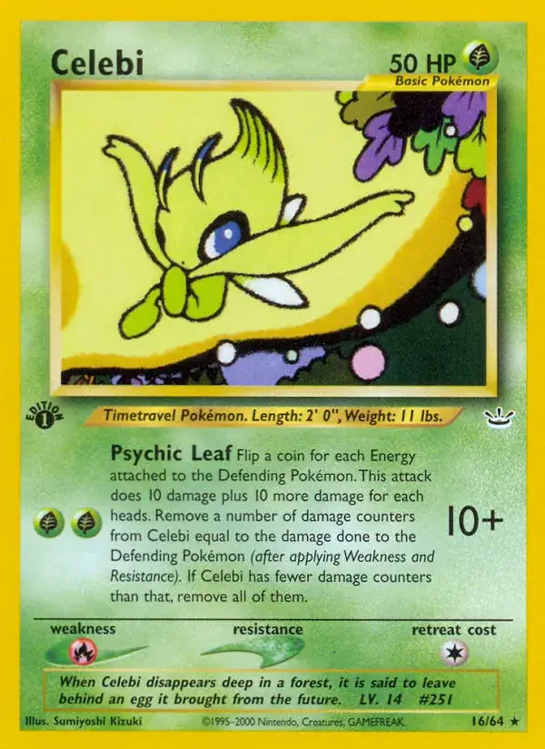 Celebi - 16/66 - Neo Revelation