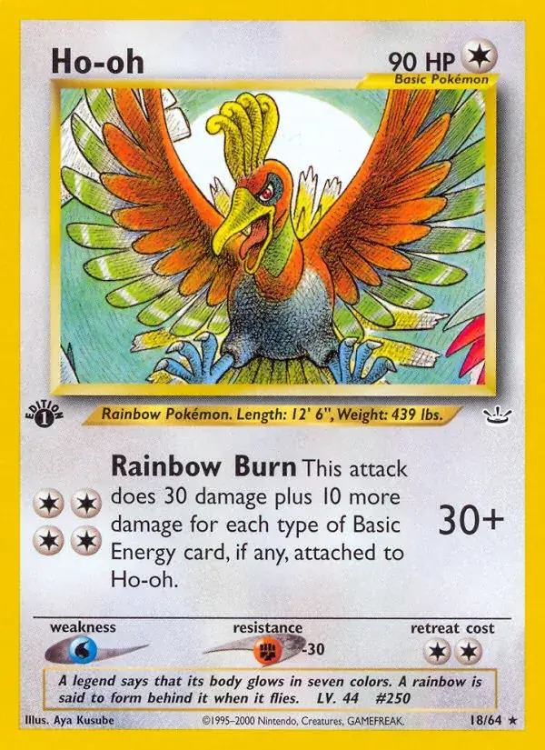 Ho-oh - 18/66 - Neo Revelation