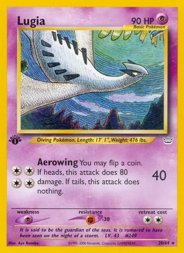 Lugia - 20/66 - Neo Revelation