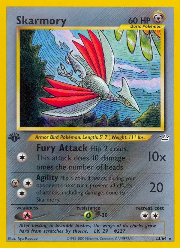 Skarmory - 23/66 - Neo Revelation