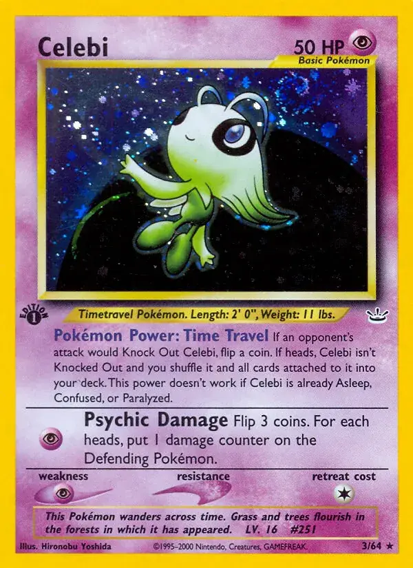 Celebi - 3/66 - Neo Revelation