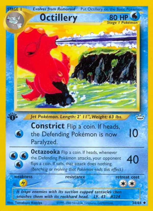 Octillery - 34/66 - Neo Revelation