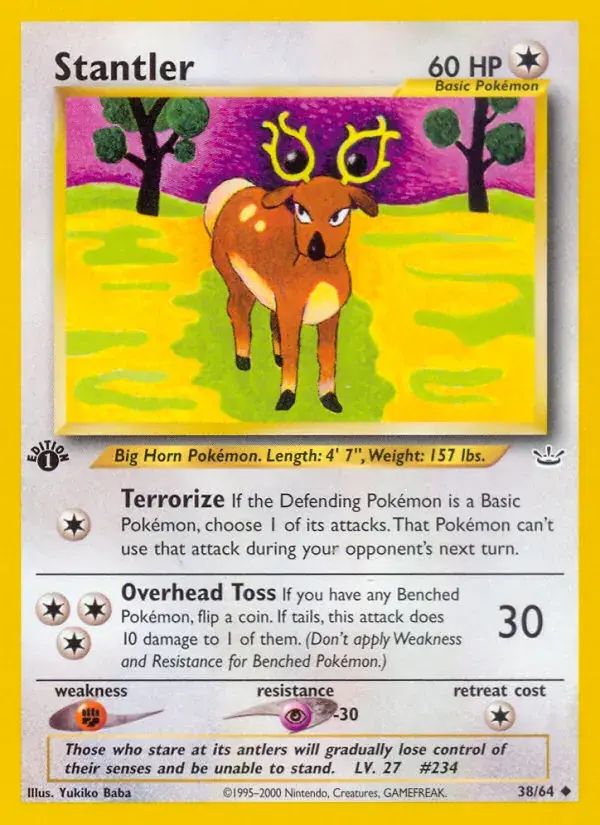 Stantler - 38/66 - Neo Revelation