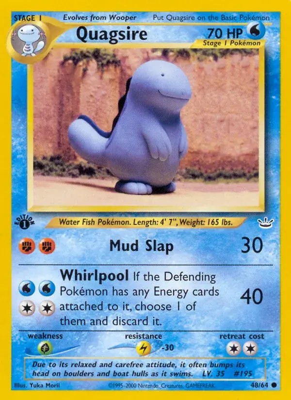 Quagsire - 48/66 - Neo Revelation