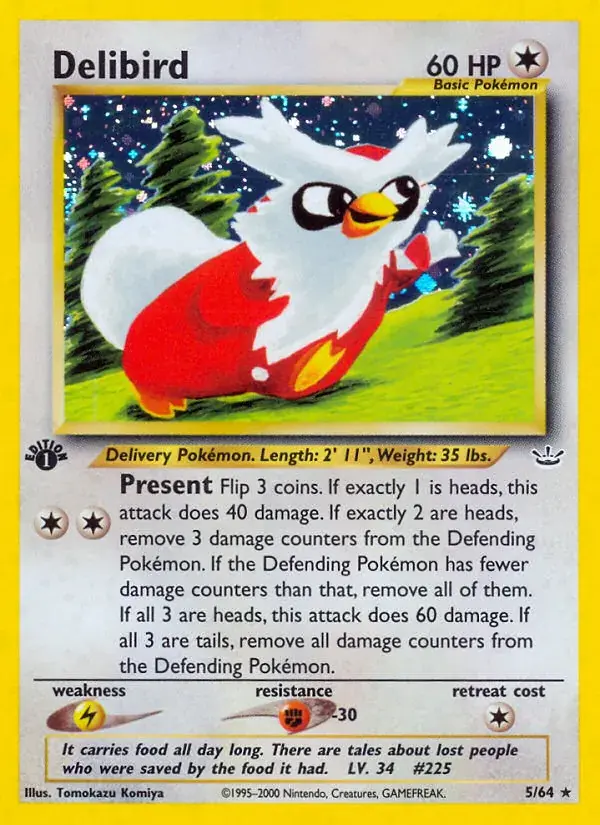 Delibird - 5/66 - Neo Revelation
