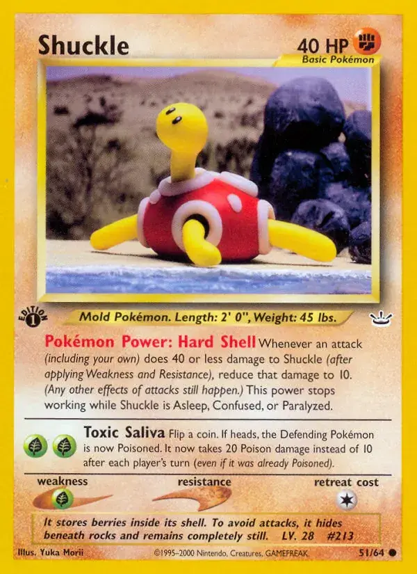 Shuckle - 51/66 - Neo Revelation
