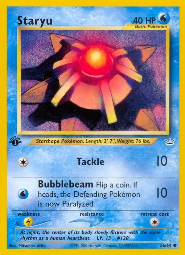 Staryu - 56/66 - Neo Revelation