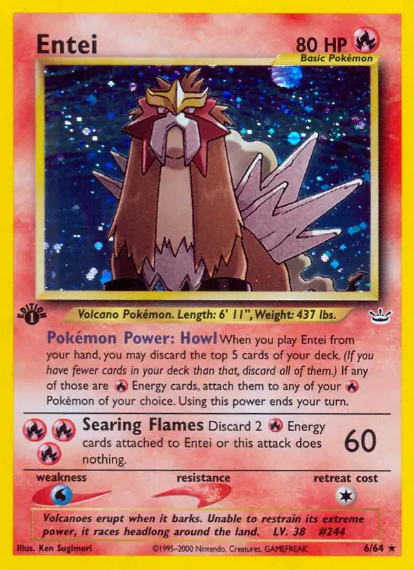 Entei - 6/66 - Neo Revelation