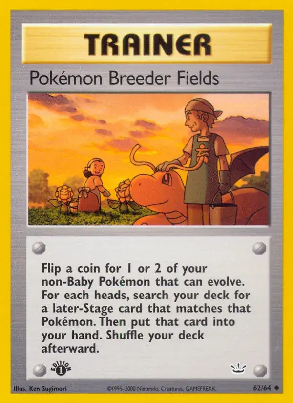 Pokémon Breeder Fields - 62/66 - Neo Revelation