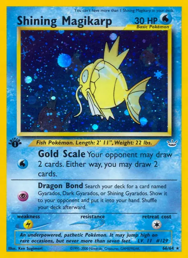 Shining Magikarp - 66/66 - Neo Revelation