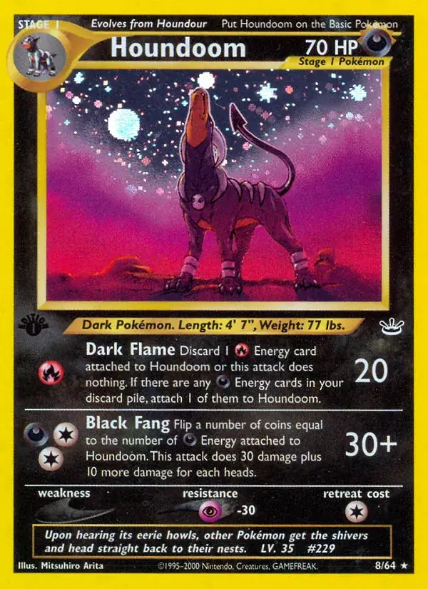 Houndoom - 8/66 - Neo Revelation