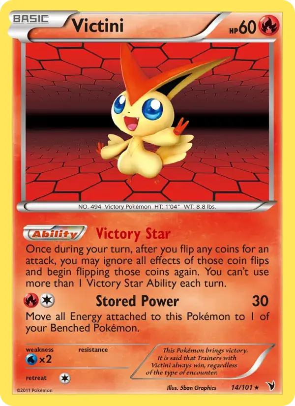 Victini - 14/102 - Noble Victories