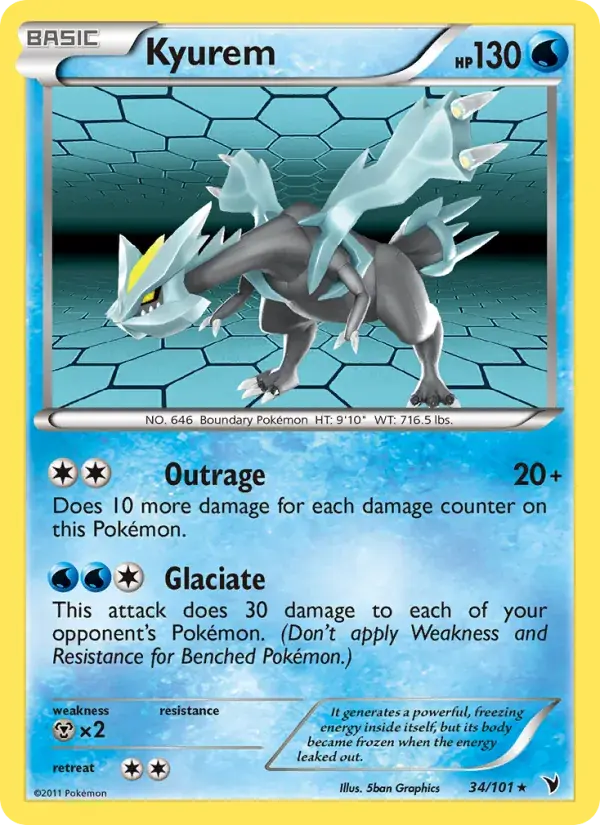Kyurem - 34/102 - Noble Victories