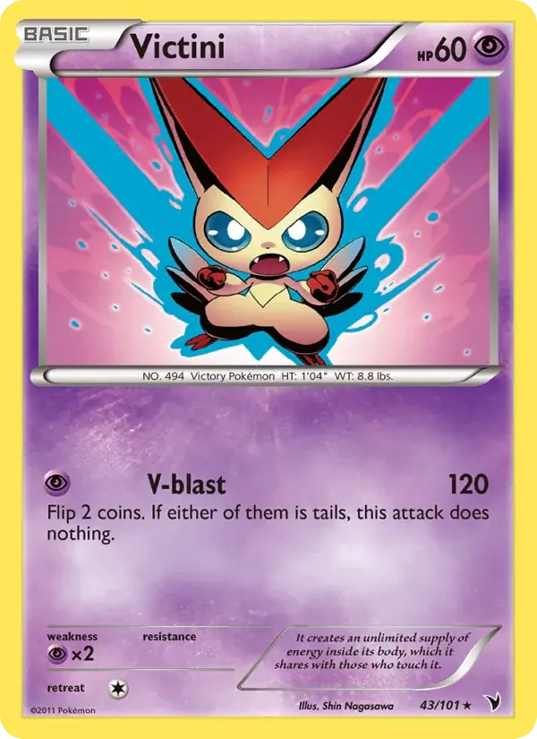 Victini - 43/102 - Noble Victories