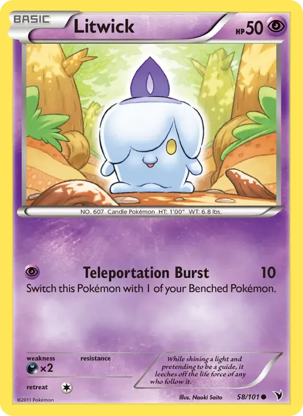 Litwick - 58/102 - Noble Victories