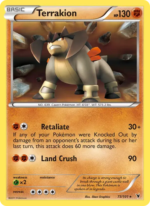 Terrakion - 73/102 - Noble Victories