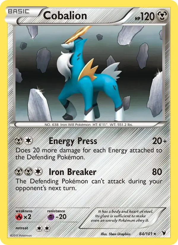 Cobalion - 84/102 - Noble Victories