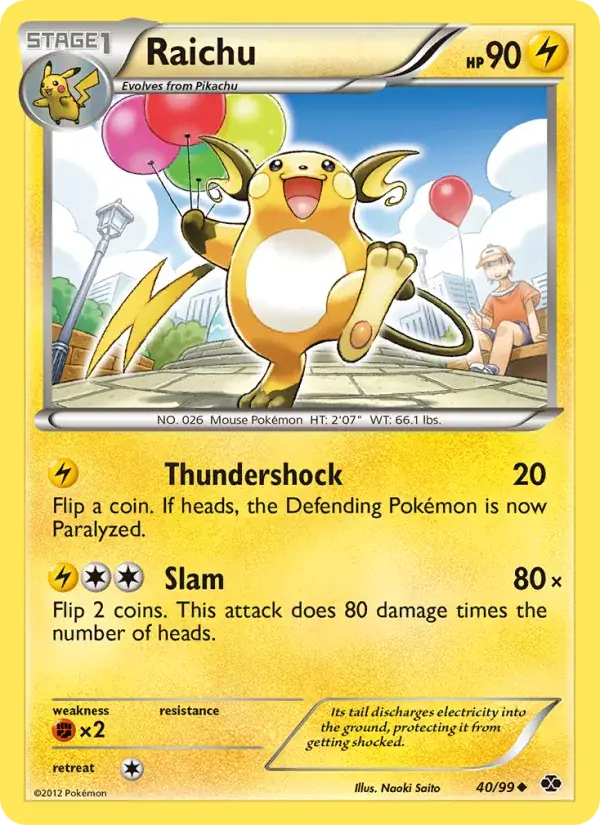 Raichu - 40/103 - Next Destinies