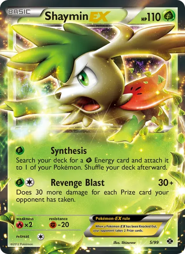 Shaymin-EX - 5/103 - Next Destinies