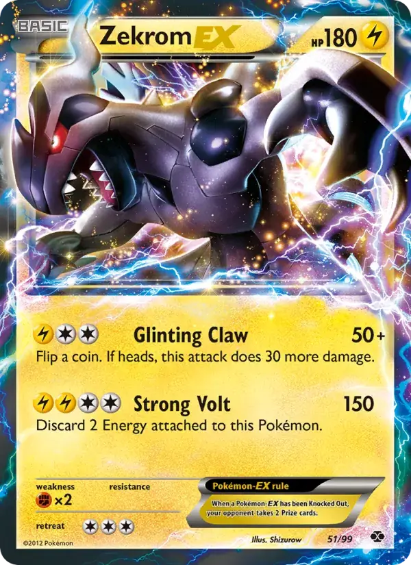 Zekrom-EX - 51/103 - Next Destinies
