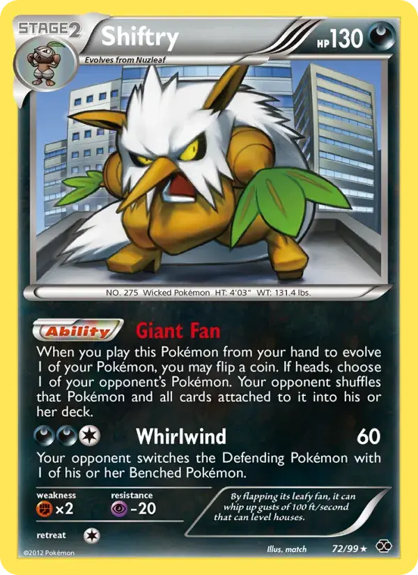 Shiftry - 72/103 - Next Destinies
